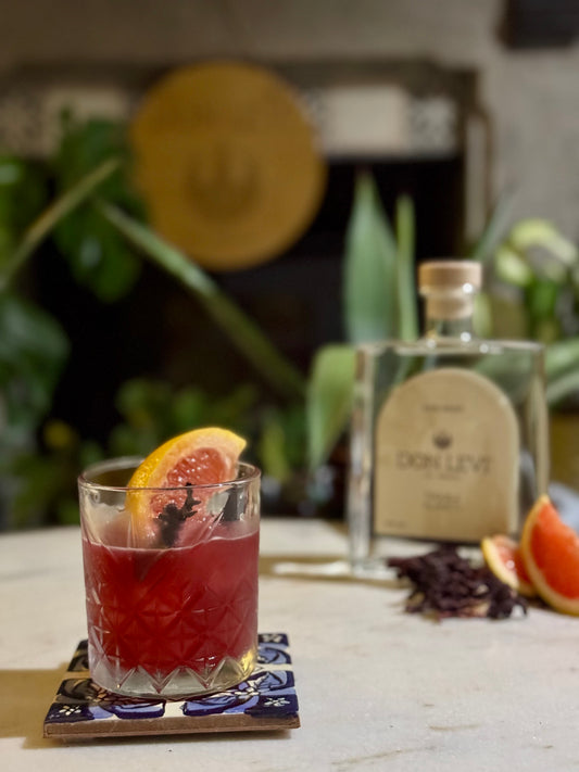 A Don Levi Margarita Creation: Grapefruit & Hibiscus Margarita