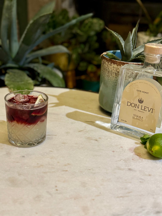 A Margarita but with a Spooky Halloween touch