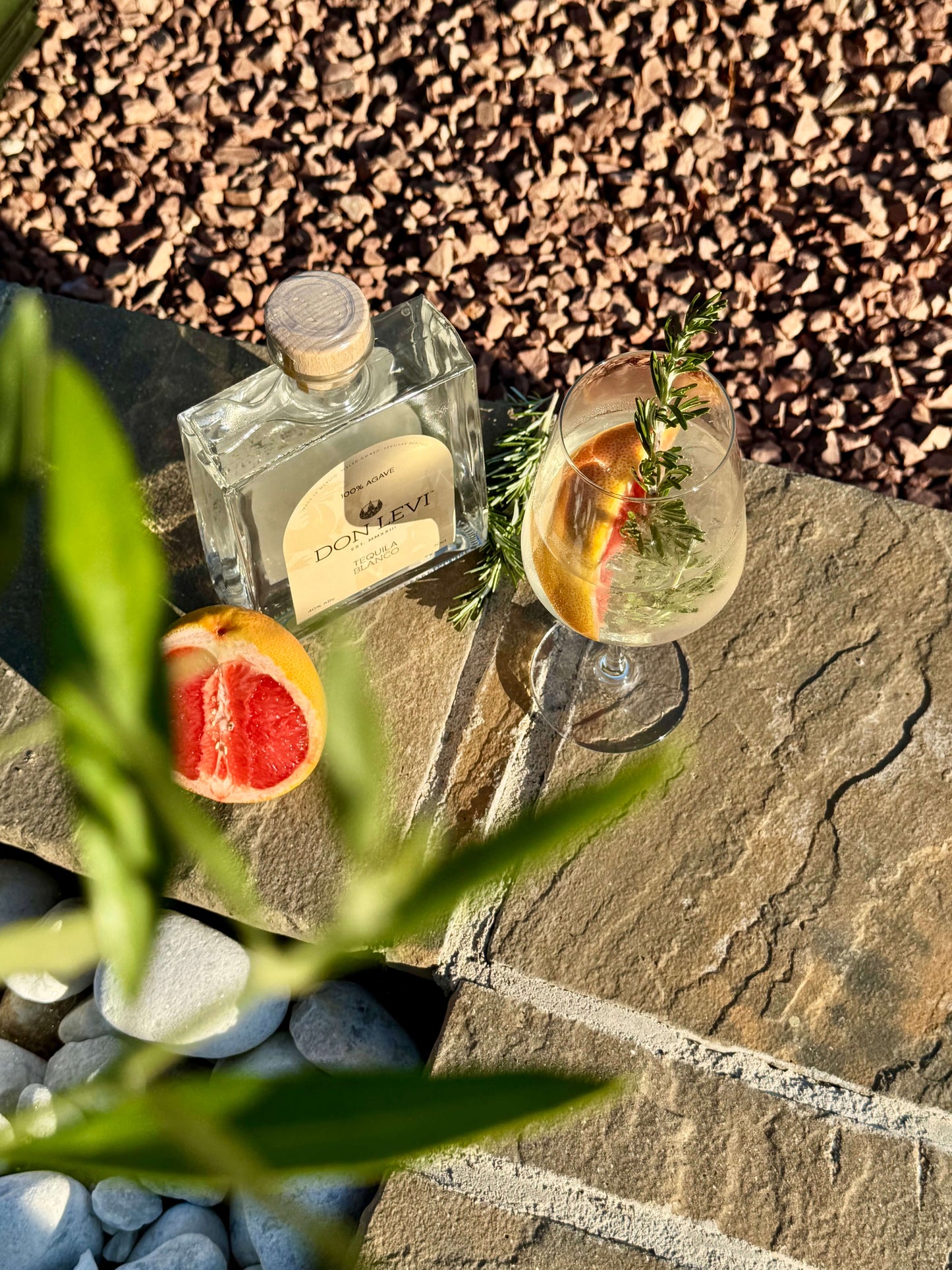 The Don Levi Spritz cocktail inspired by the margarita containing prosecco, limecello, tonic or soda water and our ultra-premium sipping blanco tequila